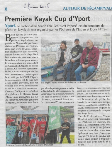 Article Kayak Yport 26 mai 2018
